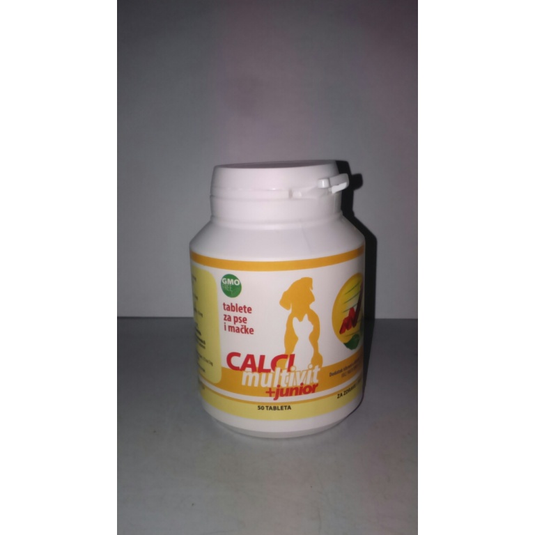 CALCImultivit +junior 50 tableta za pse i mačke