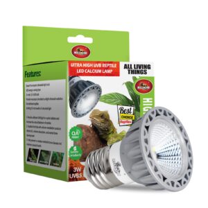 Ultra high uvb reptile led calcium lamp