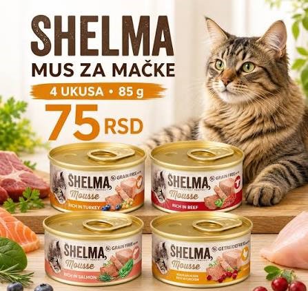 Shelma mousse 85gr
